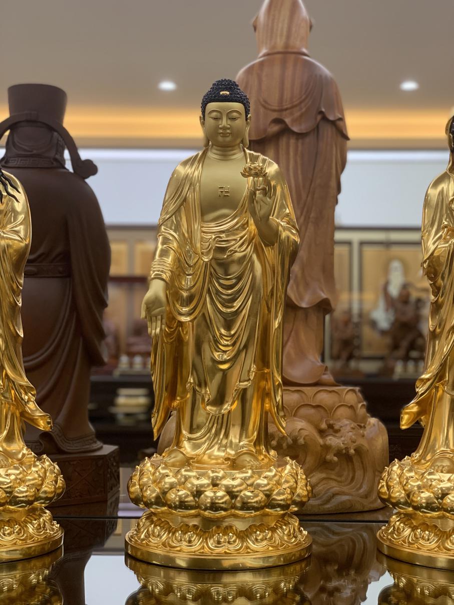 站莲阿弥陀佛